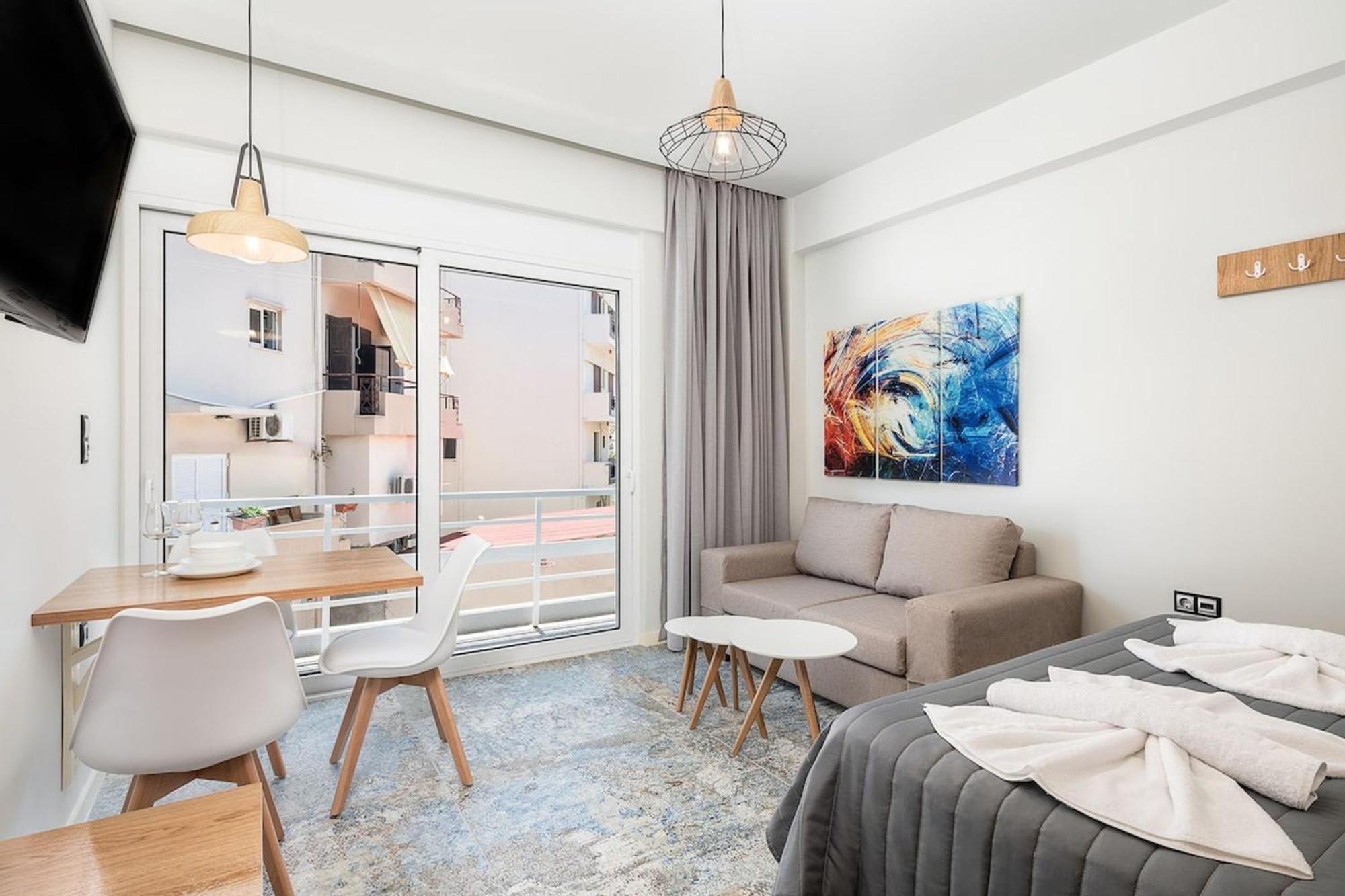 Cozy Central Studio Near Chania City Centre Chrissi Akti Chania Exterior foto